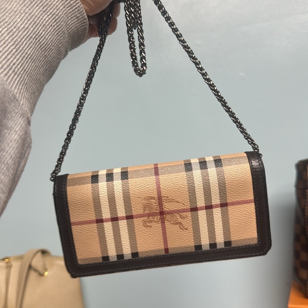 Burberry Nova Check Wallet WOC
